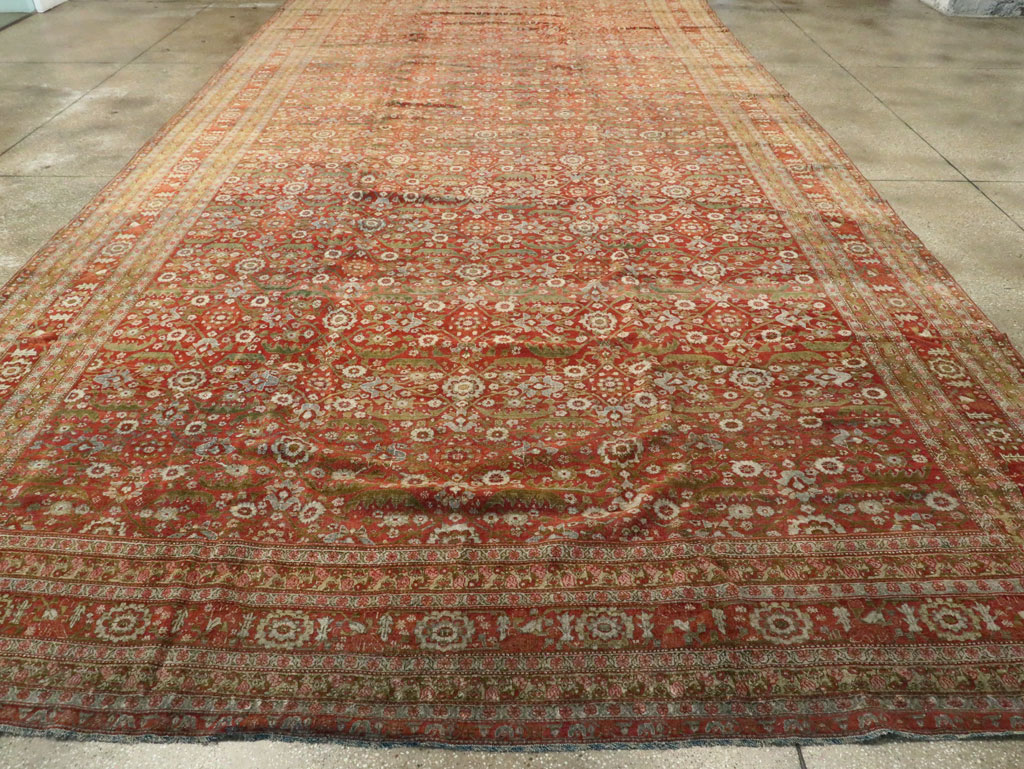 Antique Persian Senneh Malayer Carpet, No.23354 - Galerie Shabab