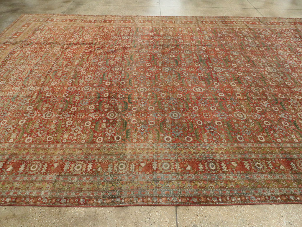 Antique Persian Senneh Malayer Carpet, No.23354 - Galerie Shabab