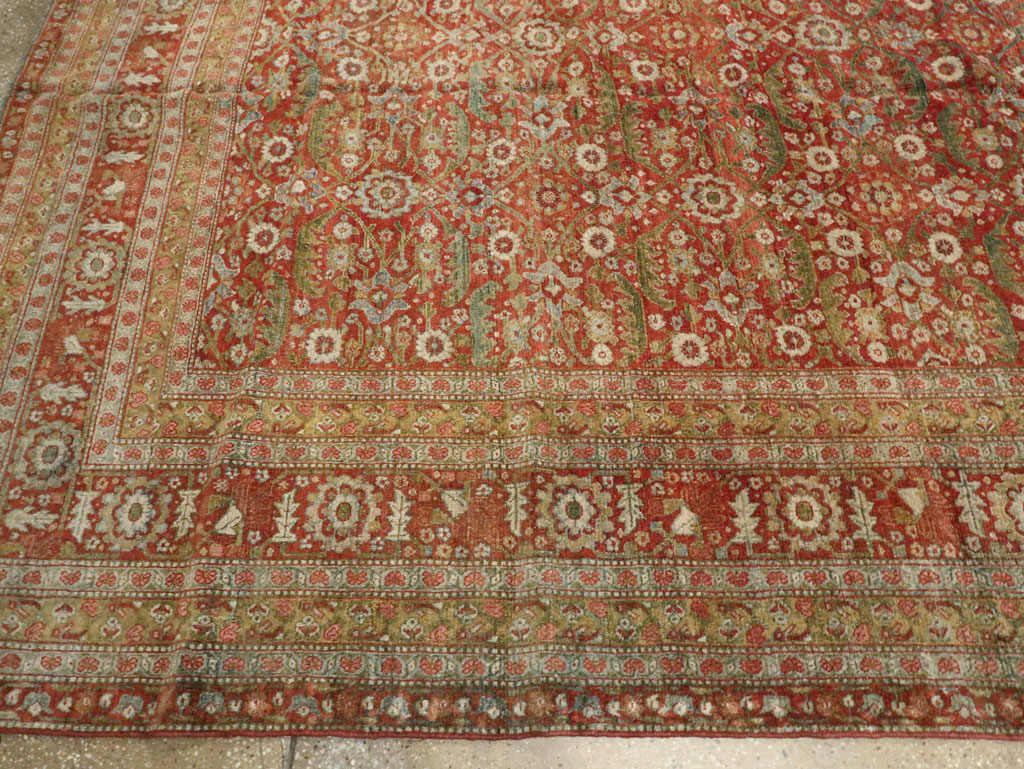 Antique Persian Senneh Malayer Carpet, No.23354 - Galerie Shabab
