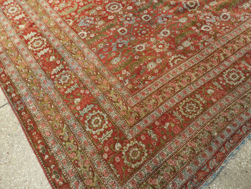 Antique Persian Senneh Malayer Carpet, No.23354 - Galerie Shabab