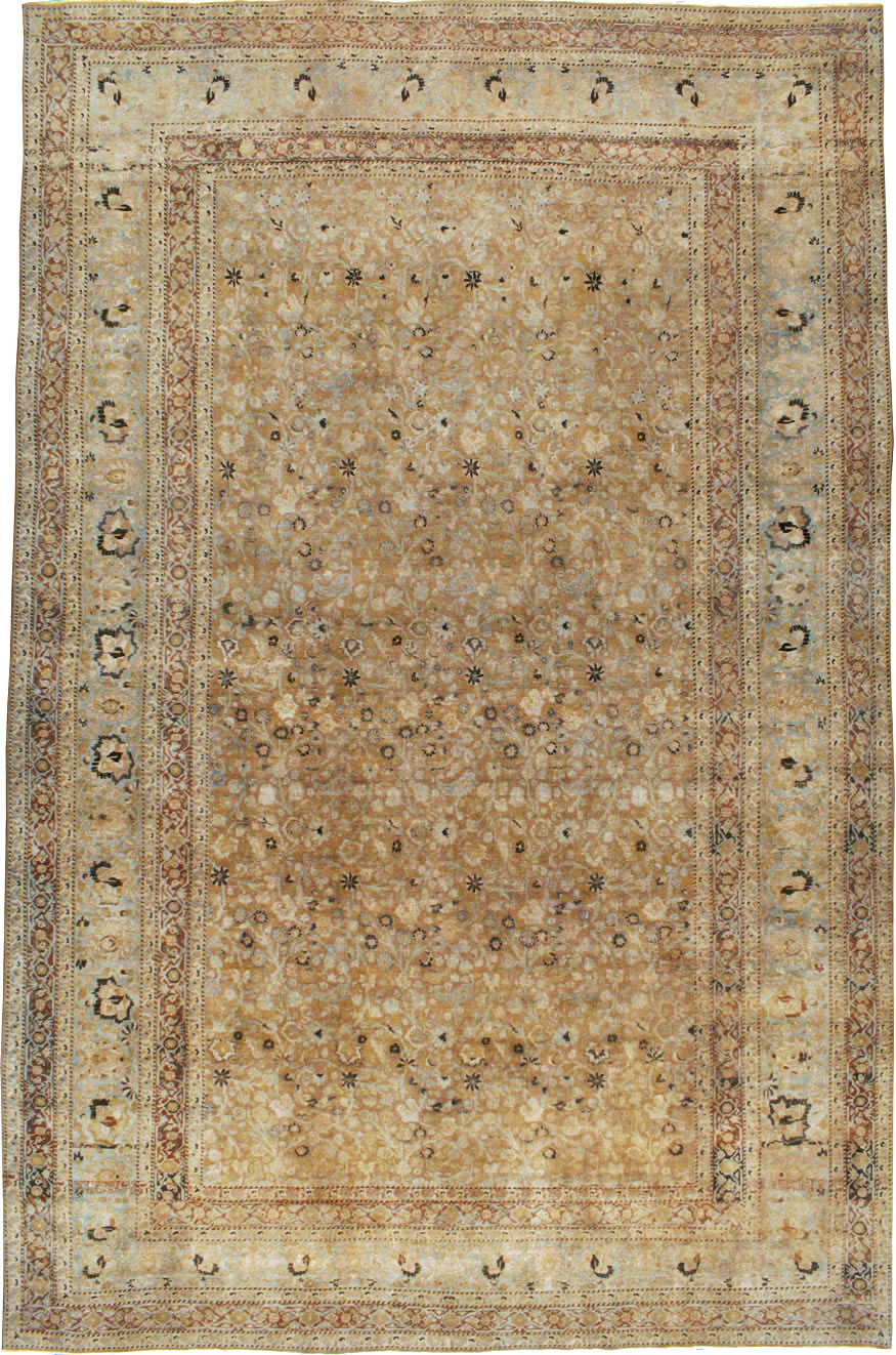 Antique Persian Mashad Carpet, No.23363 - Galerie Shabab