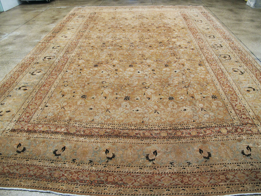 Antique Persian Mashad Carpet, No.23363 - Galerie Shabab