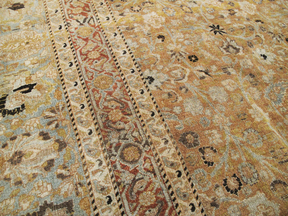 Antique Persian Mashad Carpet, No.23363 - Galerie Shabab