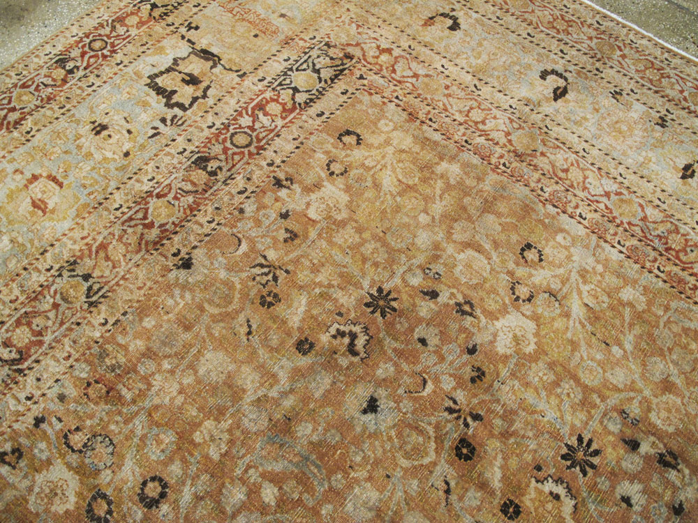 Antique Persian Mashad Carpet, No.23363 - Galerie Shabab