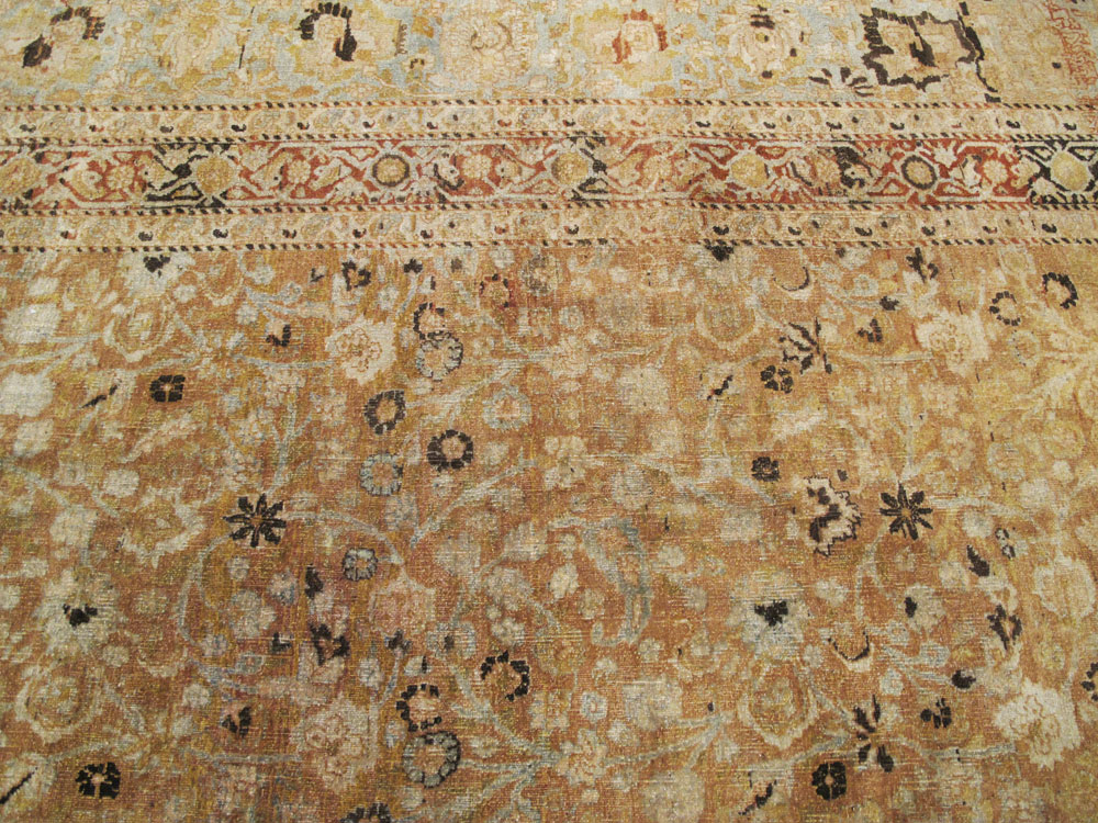 Antique Persian Mashad Carpet, No.23363 - Galerie Shabab