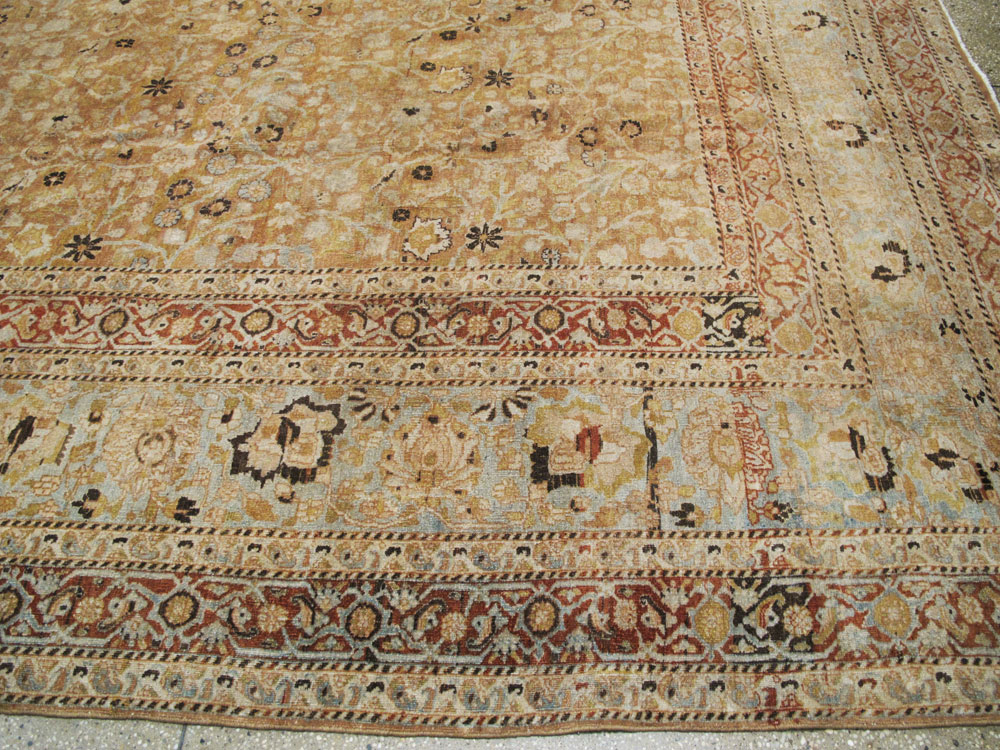 Antique Persian Mashad Carpet, No.23363 - Galerie Shabab
