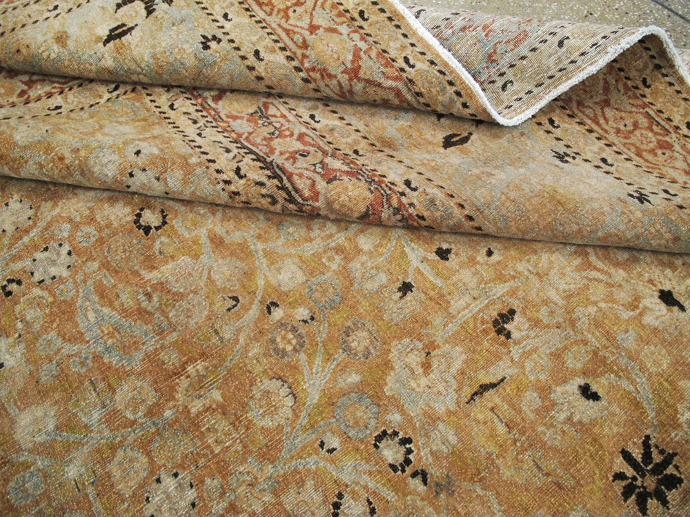 Antique Persian Mashad Carpet, No.23363 - Galerie Shabab