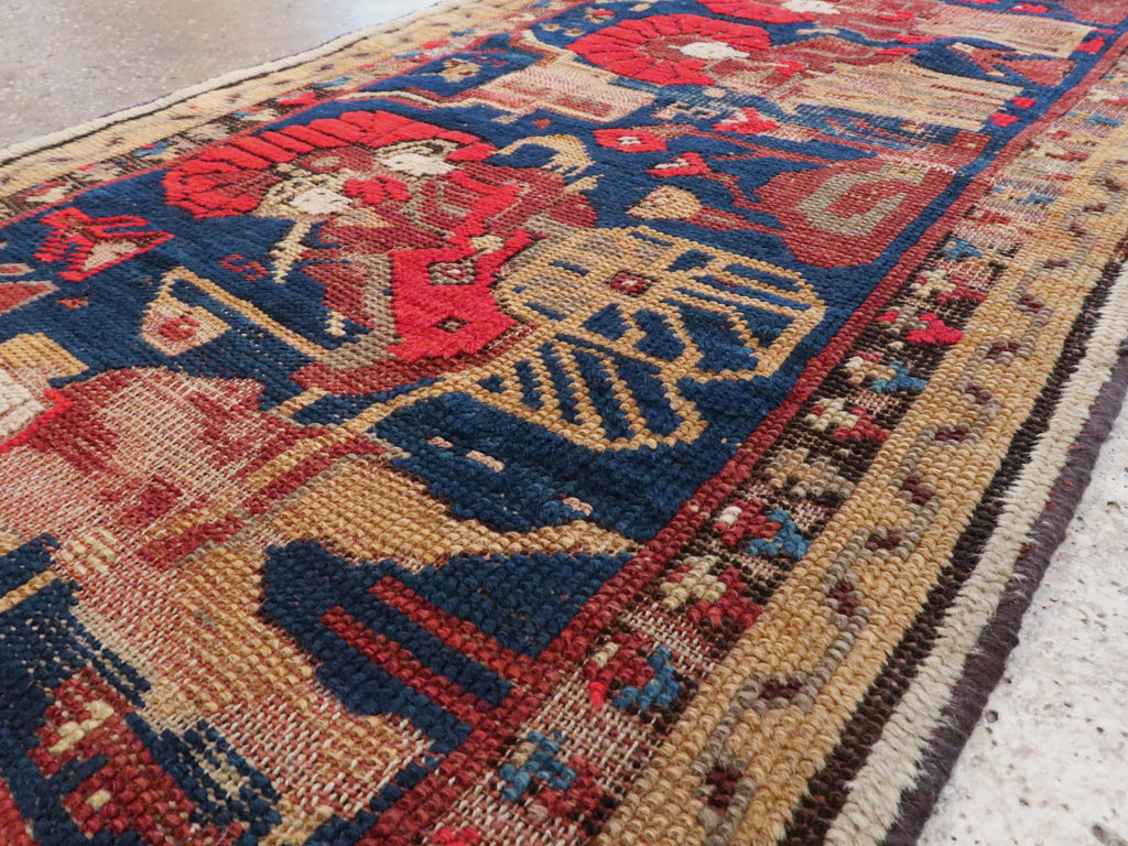 Vintage Turkish Anatolian Pictorial Rug, No.23364 - Galerie Shabab