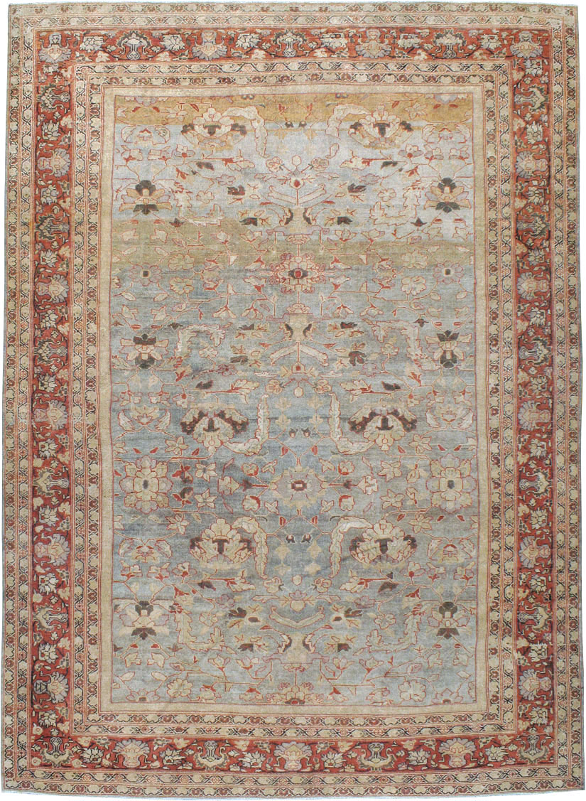 Antique Persian Mahal Carpet, No.23365 - Galerie Shabab