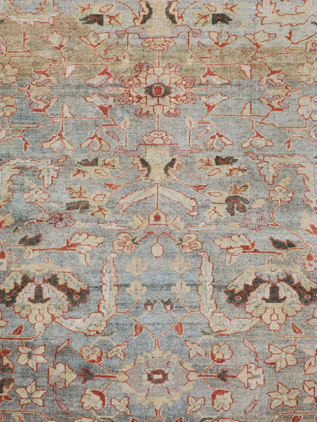 Antique Persian Mahal Carpet, No.23365 - Galerie Shabab