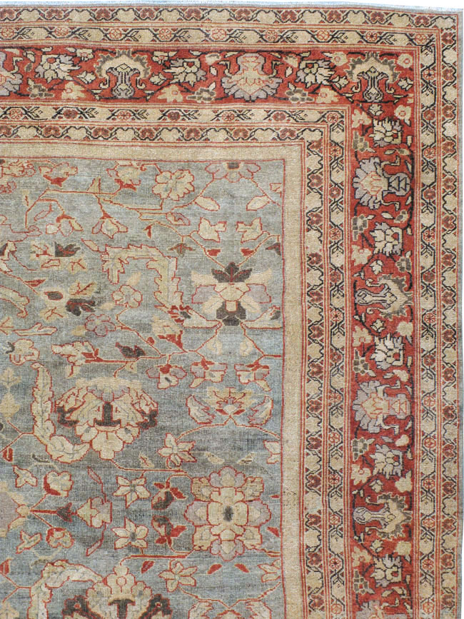Antique Persian Mahal Carpet, No.23365 - Galerie Shabab