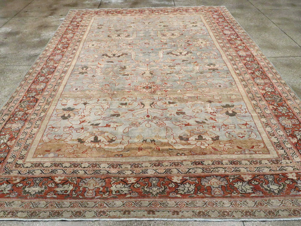 Antique Persian Mahal Carpet, No.23365 - Galerie Shabab