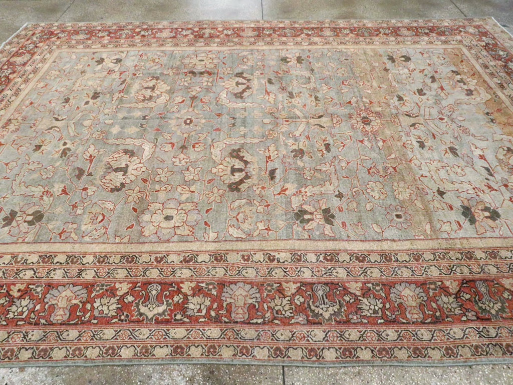 Antique Persian Mahal Carpet, No.23365 - Galerie Shabab