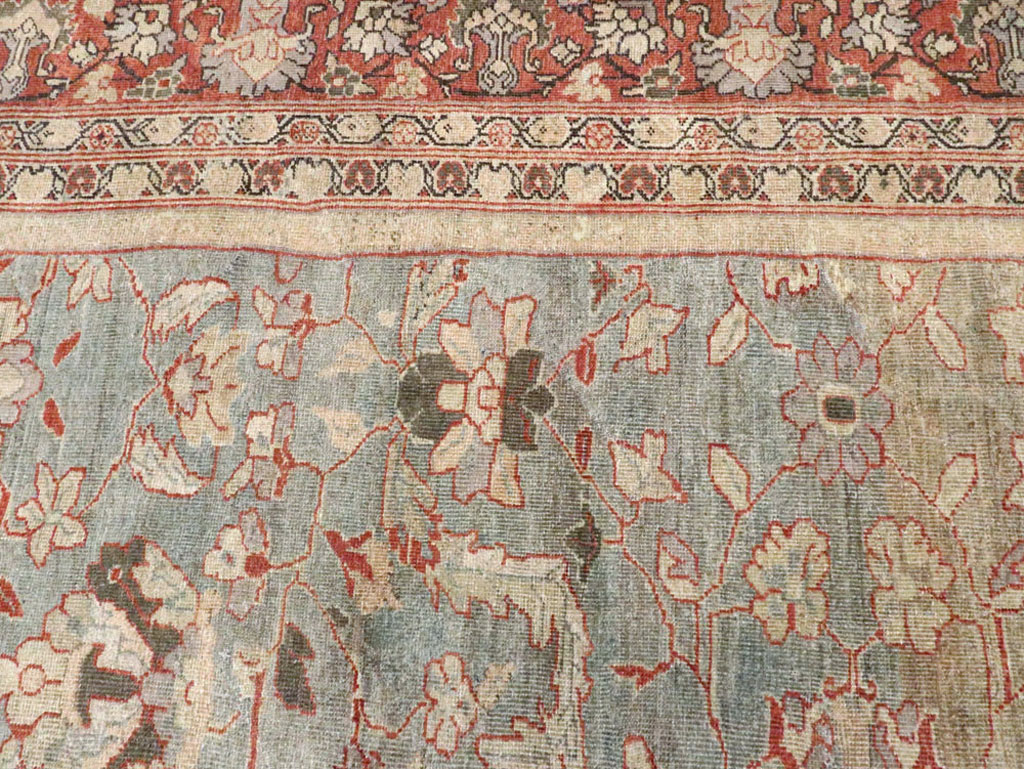 Antique Persian Mahal Carpet, No.23365 - Galerie Shabab