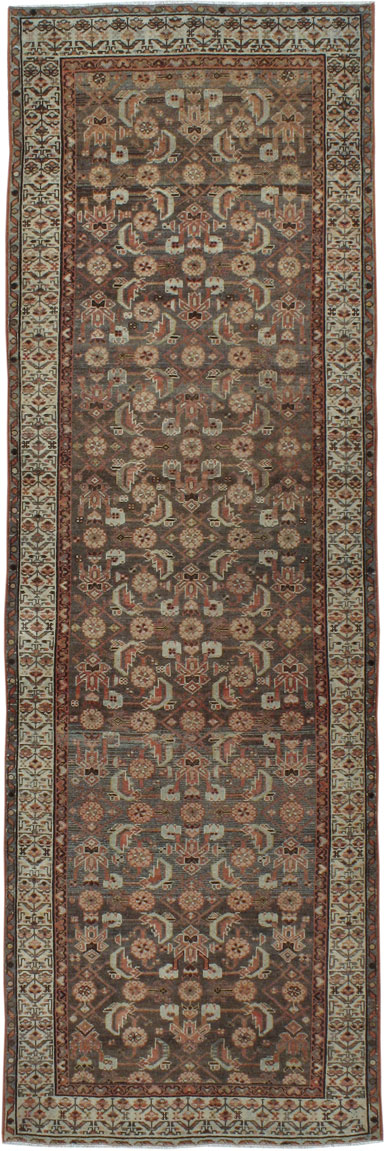 Vintage Persian Malayer Runner, No.23369 - Galerie Shabab