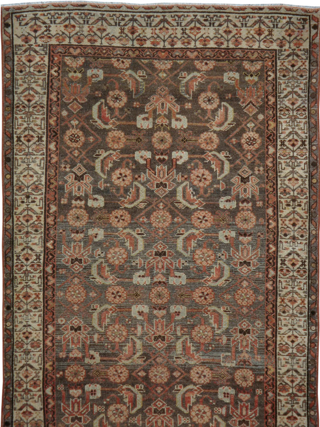 Vintage Persian Malayer Runner, No.23369 - Galerie Shabab