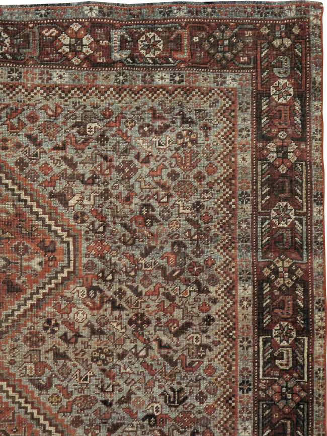 Antique Persian Afshar Rug, No.23373 - Galerie Shabab