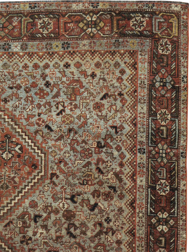 Antique Persian Afshar Rug, No.23373 - Galerie Shabab