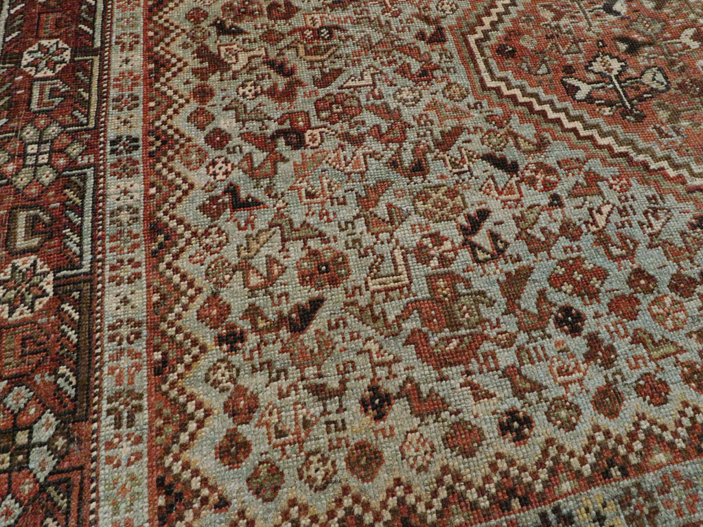 Antique Persian Afshar Rug, No.23373 - Galerie Shabab