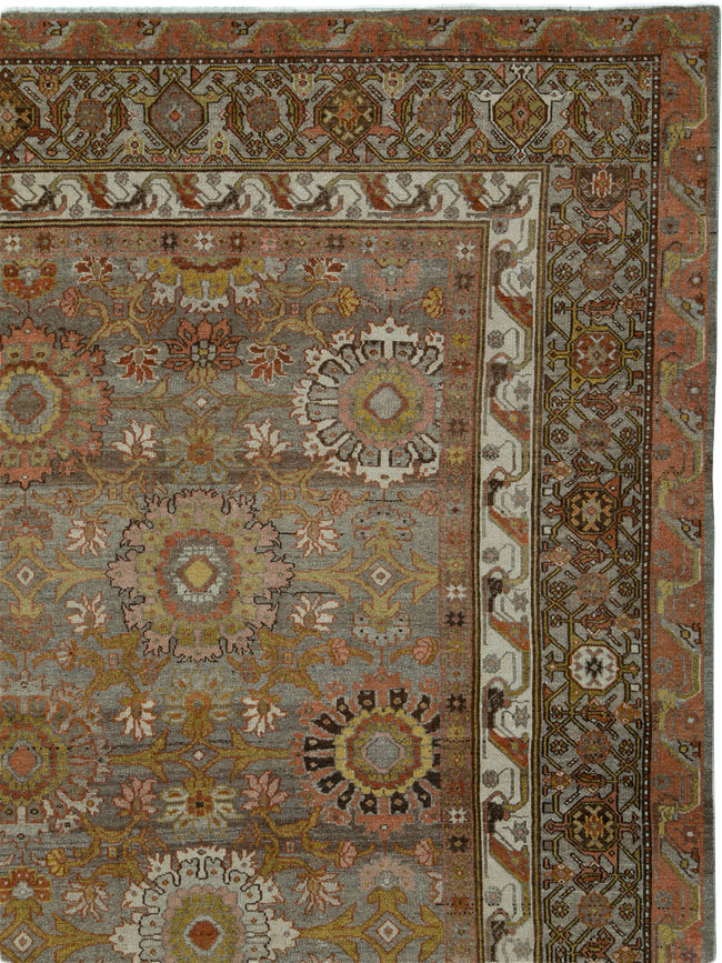 Antique Bibikabad Carpet, No.23374 - Galerie Shabab