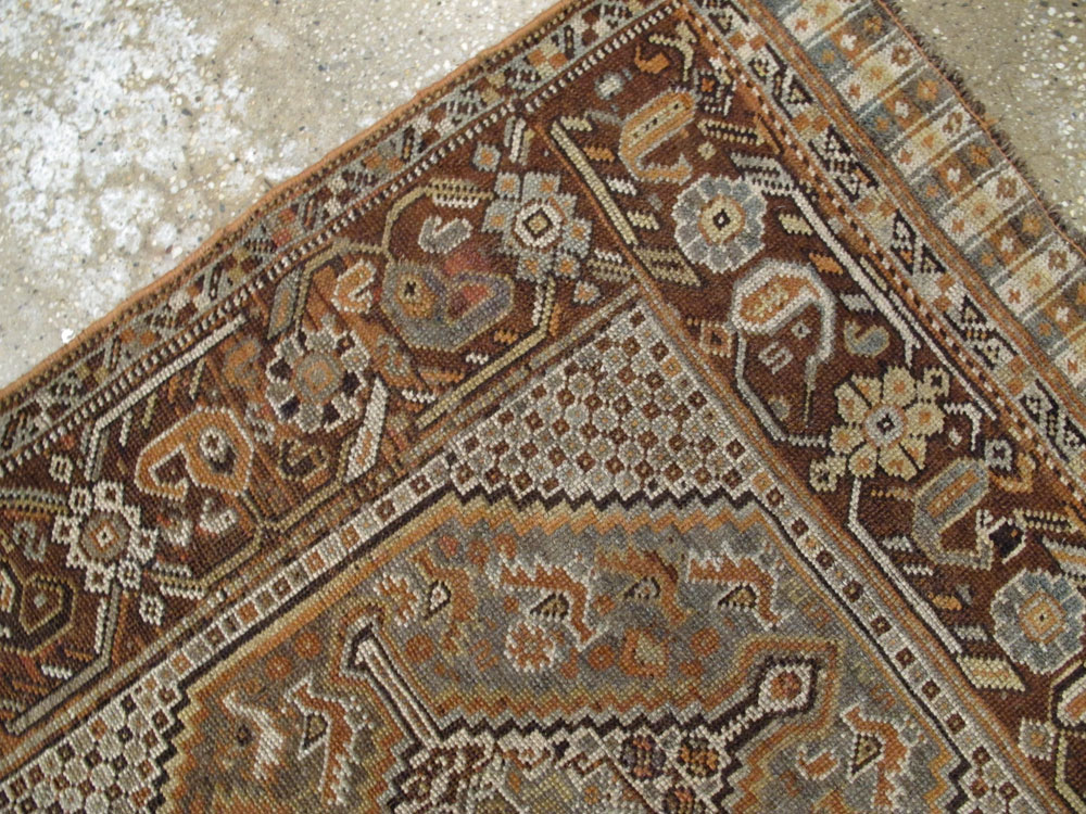 Antique Persian Shiraz Runner, No.23376 - Galerie Shabab