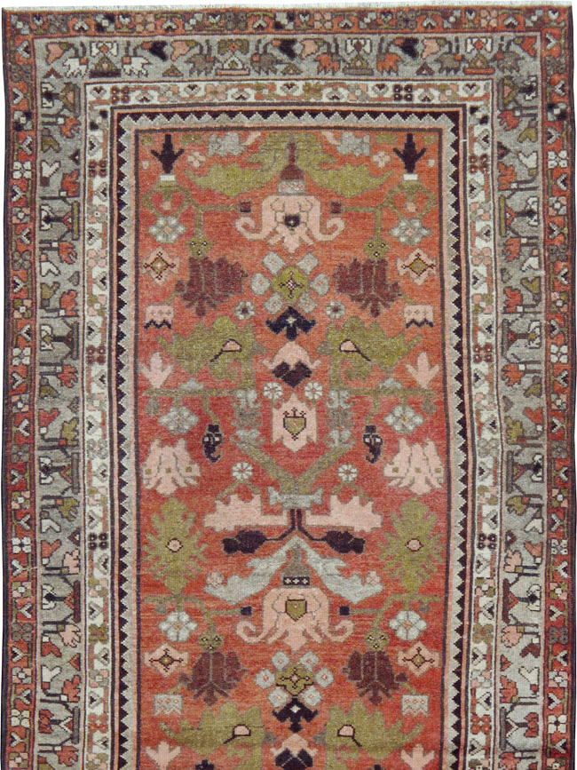 Vintage Persian Malayer Gallery Carpet, No.23381 - Galerie Shabab