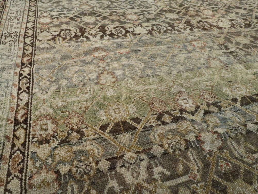 Vintage Persian Malayer Gallery Carpet, No.23384 - Galerie Shabab