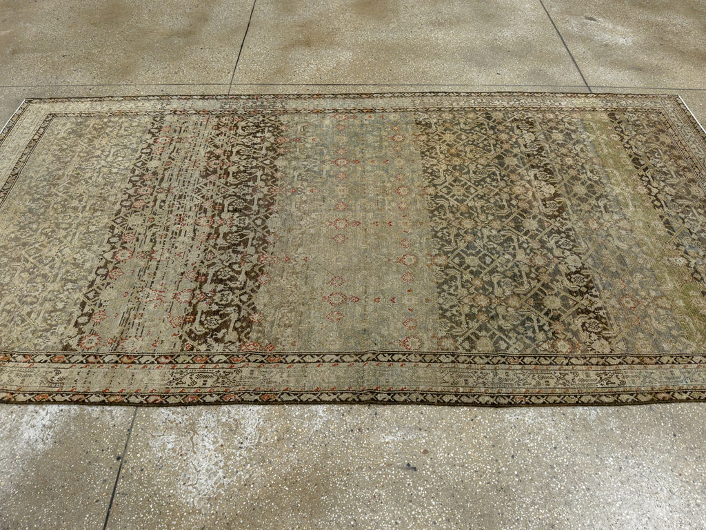 Vintage Persian Malayer Gallery Carpet, No.23384 - Galerie Shabab
