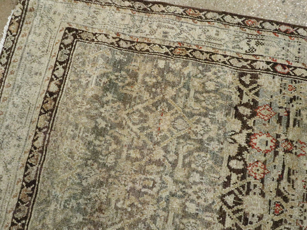 Vintage Persian Malayer Gallery Carpet, No.23384 - Galerie Shabab