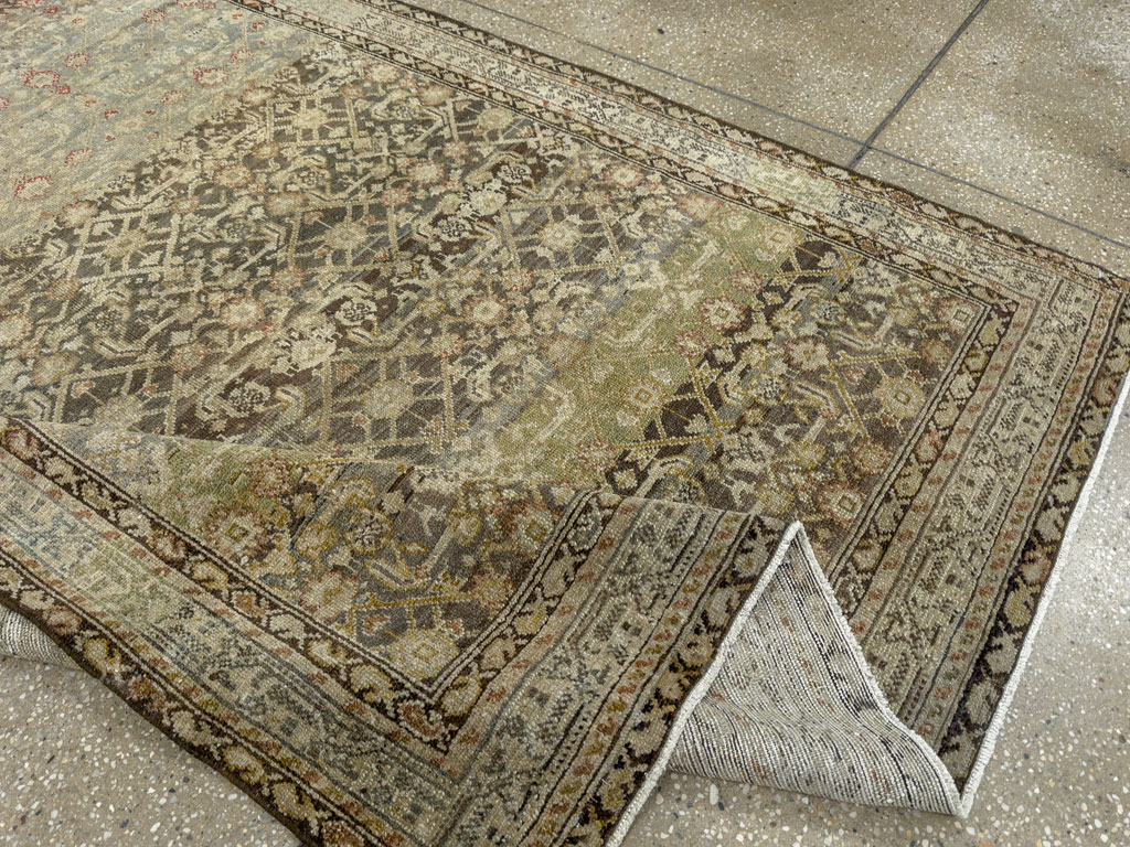 Vintage Persian Malayer Gallery Carpet, No.23384 - Galerie Shabab