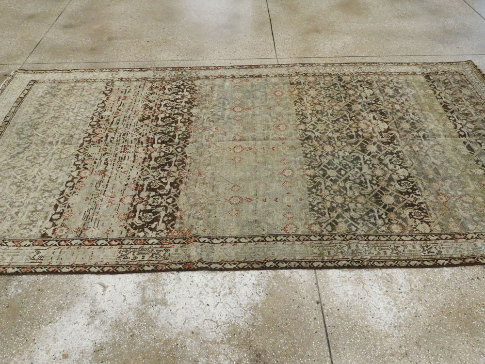Vintage Persian Malayer Gallery Carpet, No.23384 - Galerie Shabab