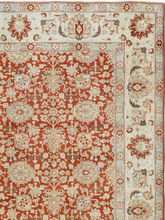 Antique Persian Tabriz Carpet, No.23386 - Galerie Shabab