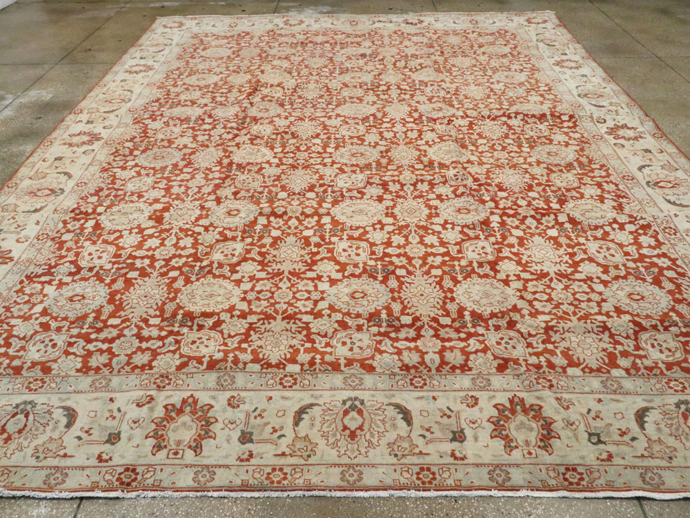 Antique Persian Tabriz Carpet, No.23386 - Galerie Shabab