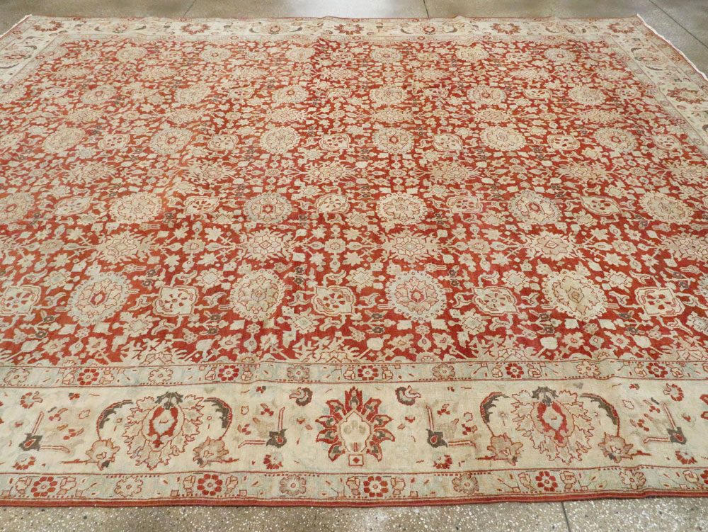 Antique Persian Tabriz Carpet, No.23386 - Galerie Shabab
