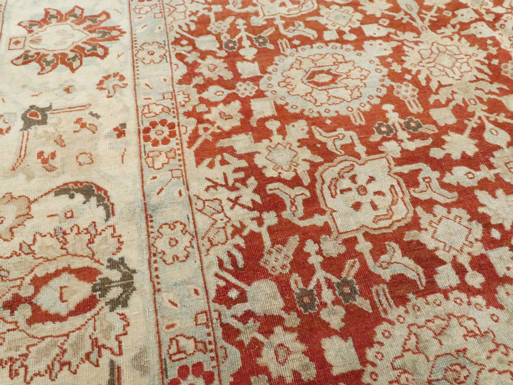 Antique Persian Tabriz Carpet, No.23386 - Galerie Shabab