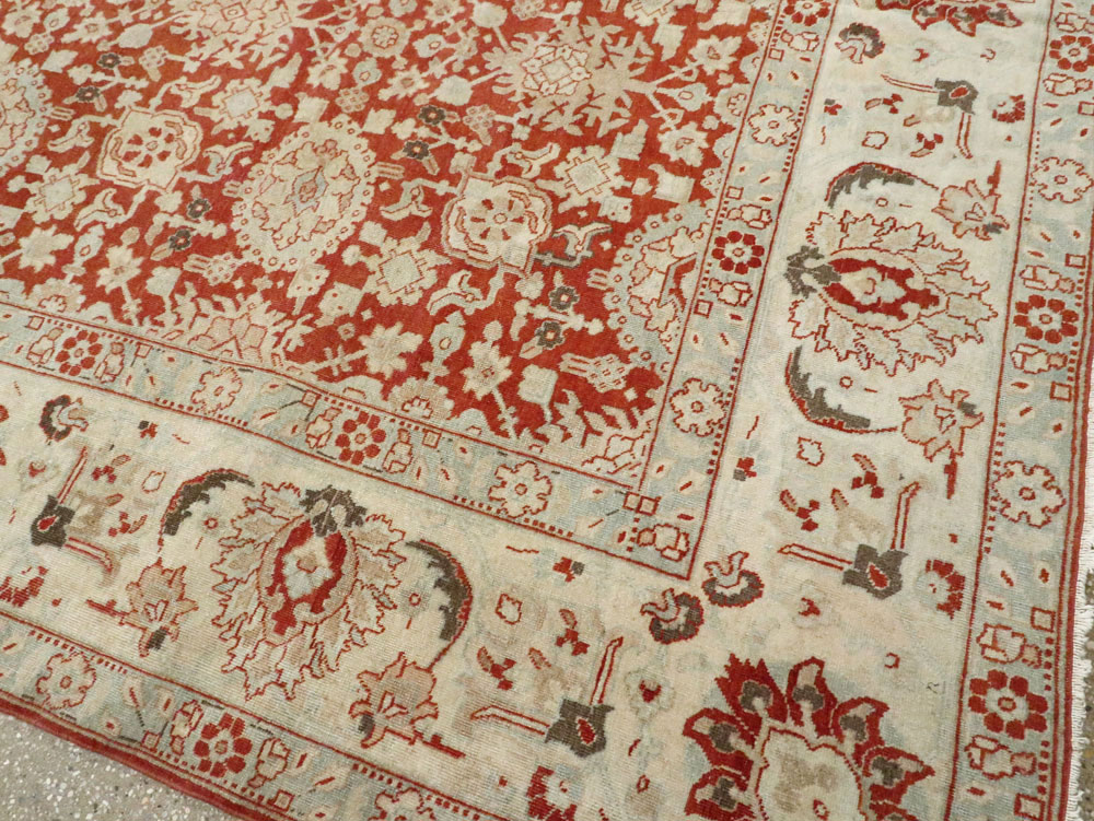 Antique Persian Tabriz Carpet, No.23386 - Galerie Shabab