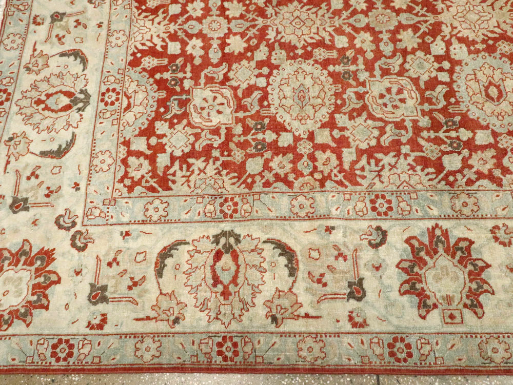 Antique Persian Tabriz Carpet, No.23386 - Galerie Shabab