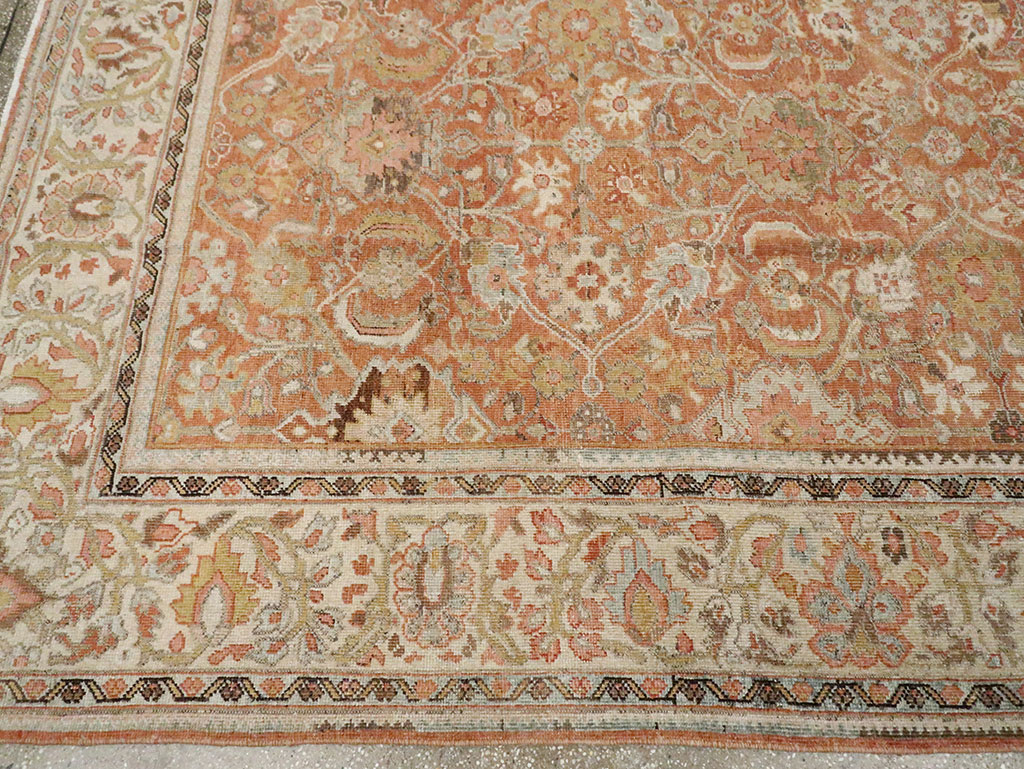 Antique Persian Mahal Room Size Carpet, No.23388 - Galerie Shabab