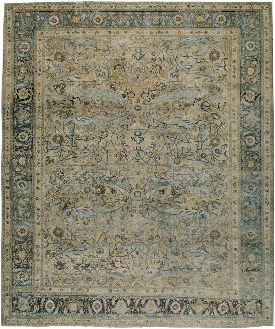 Antique Tabriz Carpet, No.23389 - Galerie Shabab