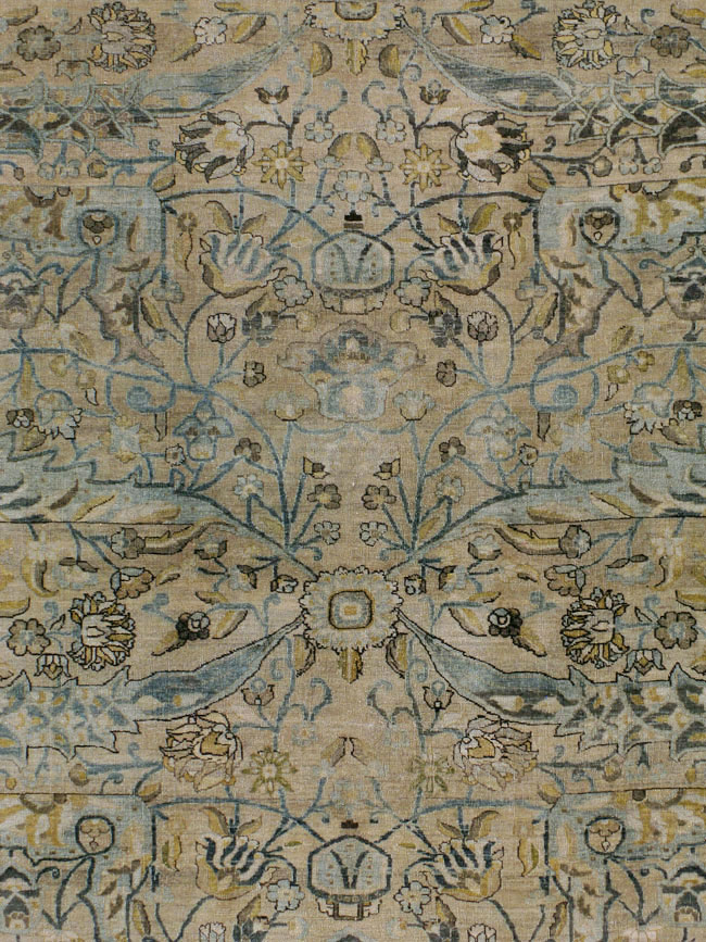 Antique Tabriz Carpet, No.23389 - Galerie Shabab