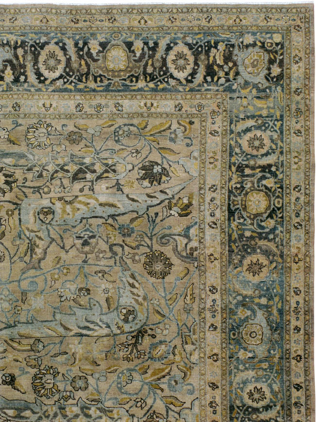 Antique Tabriz Carpet, No.23389 - Galerie Shabab