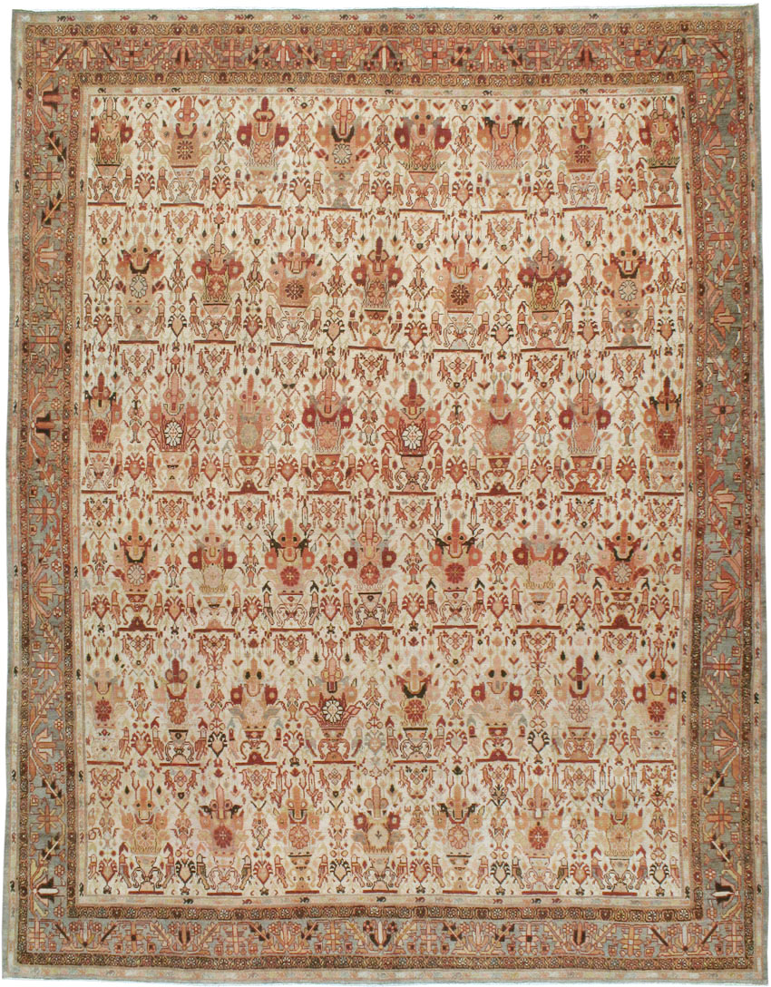 Antique Persian Malayer Carpet, No.23390 - Galerie Shabab