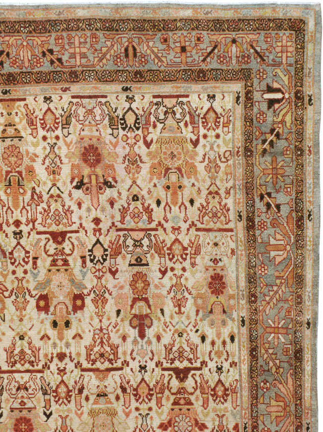 Antique Persian Malayer Carpet, No.23390 - Galerie Shabab