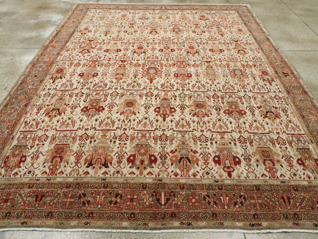 Antique Persian Malayer Carpet, No.23390 - Galerie Shabab