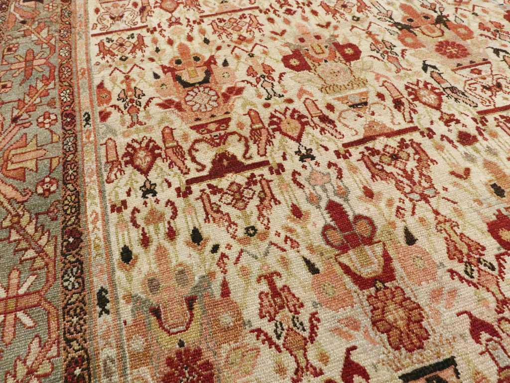 Antique Persian Malayer Carpet, No.23390 - Galerie Shabab
