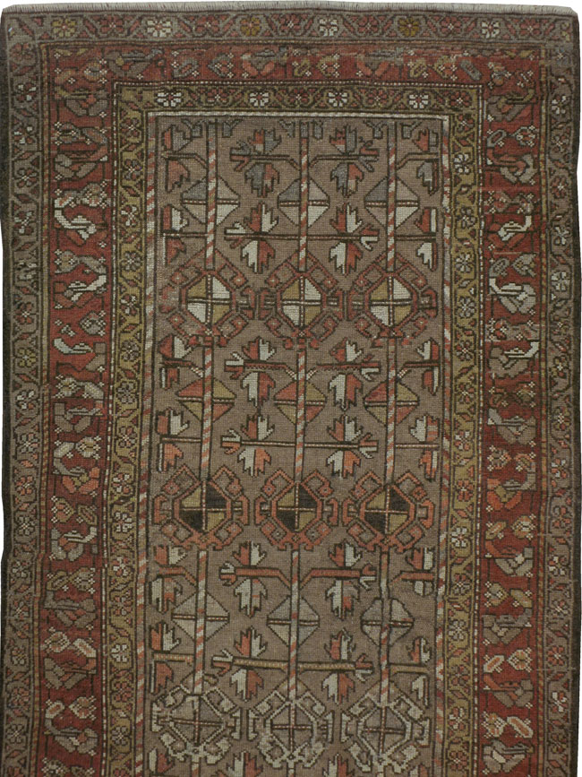 Vintage Persian Serab Gallery Carpet, No.23392 - Galerie Shabab