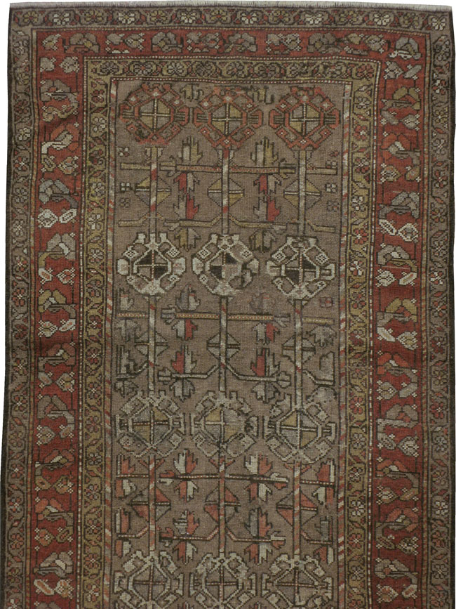 Vintage Persian Serab Gallery Carpet, No.23392 - Galerie Shabab