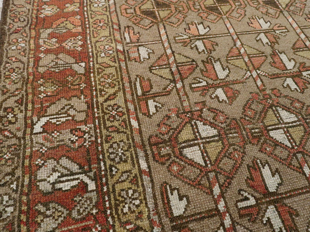 Vintage Persian Serab Gallery Carpet, No.23392 - Galerie Shabab