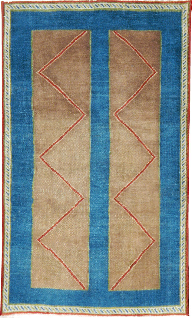 Vintage Persian Hamadan Art Deco Rug, No.23398 - Galerie Shabab