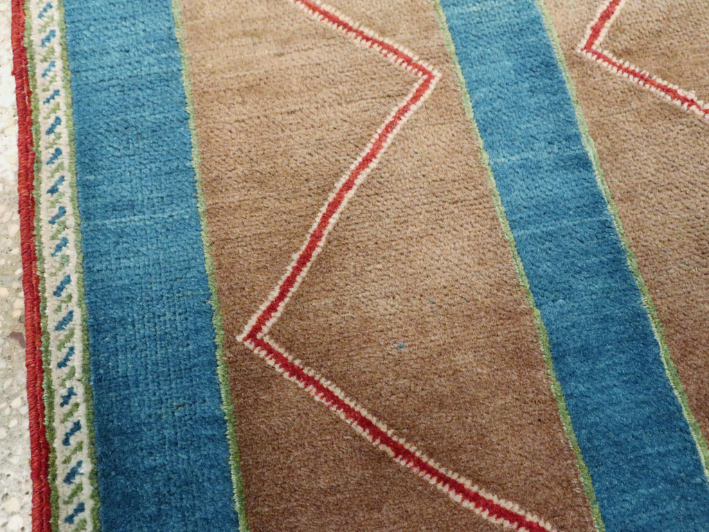 Vintage Persian Hamadan Art Deco Rug, No.23398 - Galerie Shabab